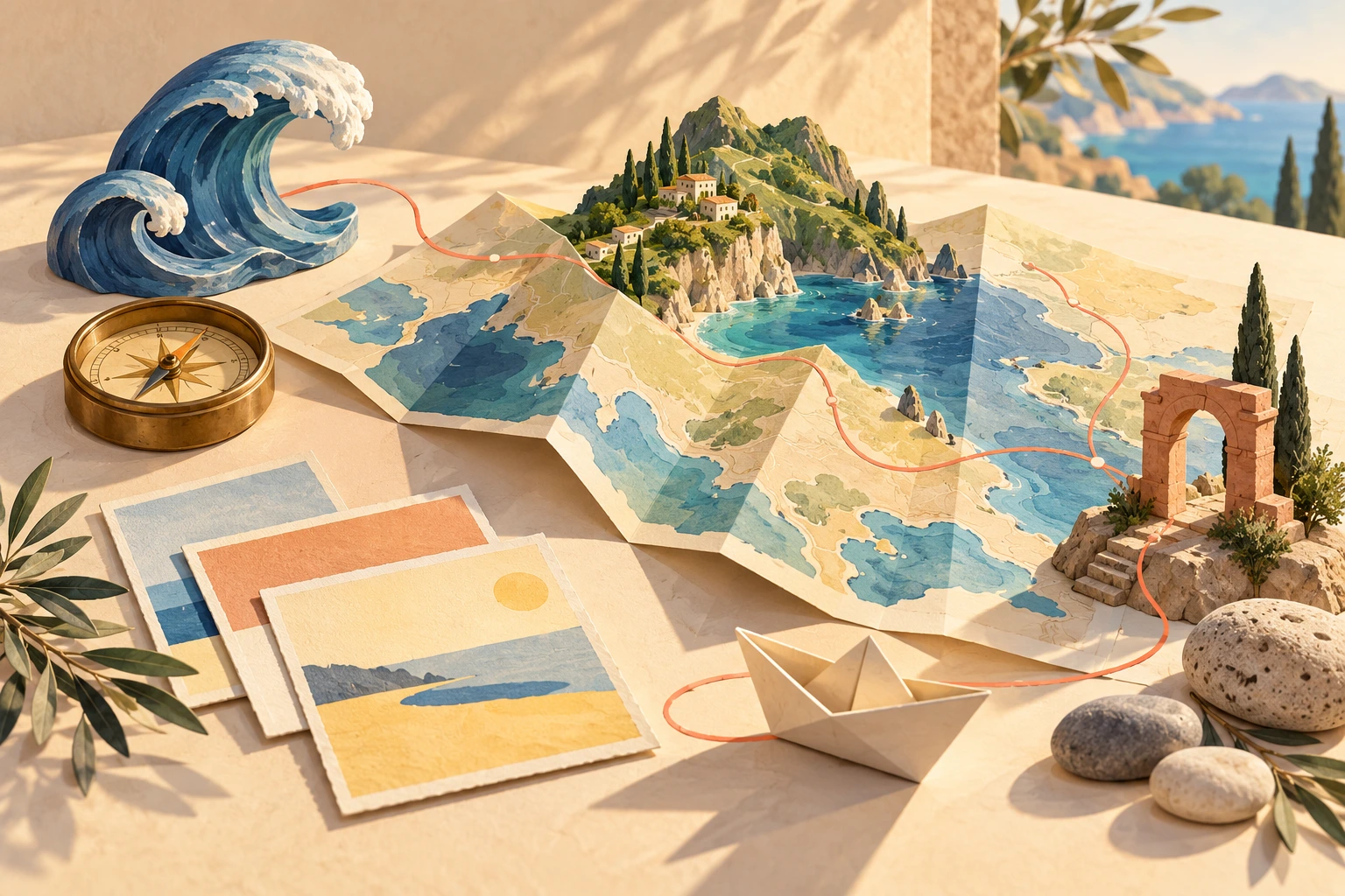 Ảnh minh họa: Mindtrip travel inspiration page screenshot